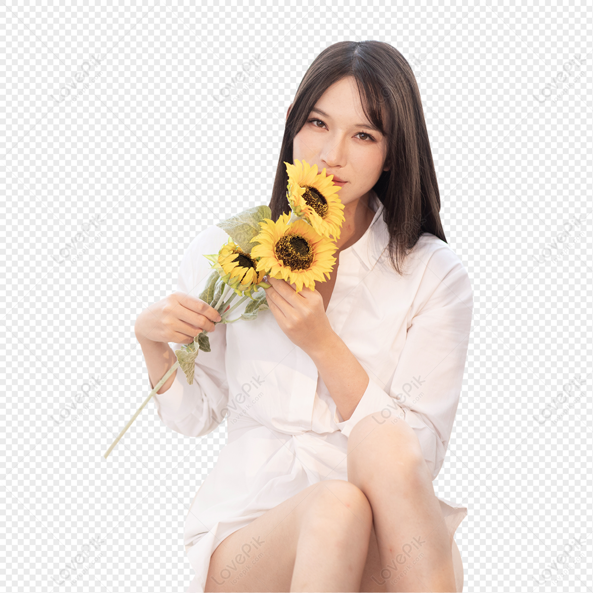 Inicio Mujer Celebración Girasol PNG Imágenes Gratis - Lovepik