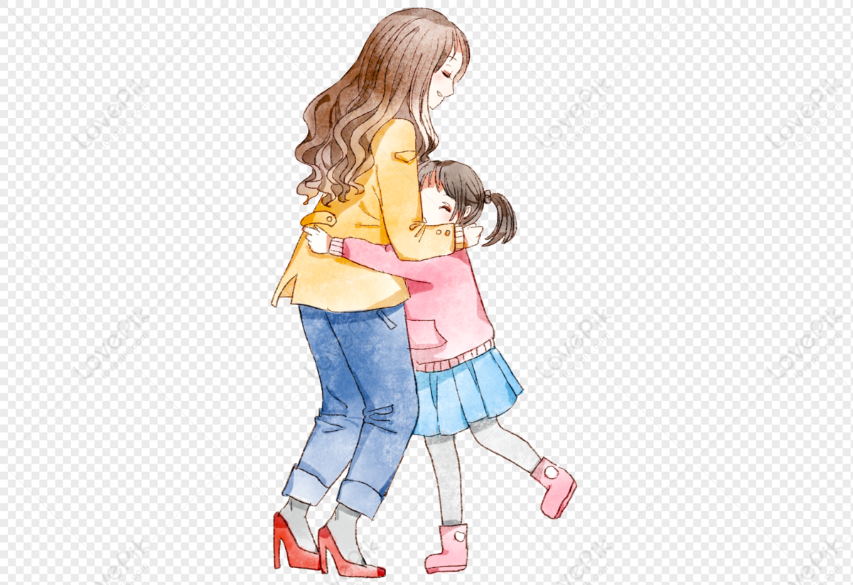Image result for mother-daughter drawings | Mother daughter art, Mother and daughter  drawing, Mom art