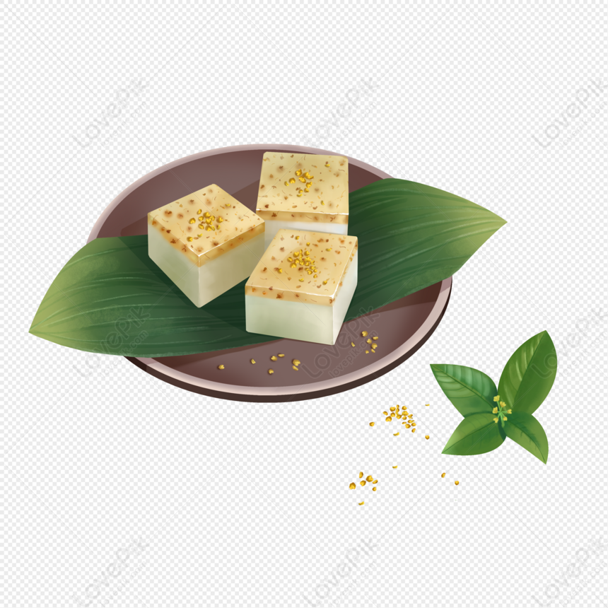 Pastel De Osmanthus PNG Imágenes Gratis - Lovepik