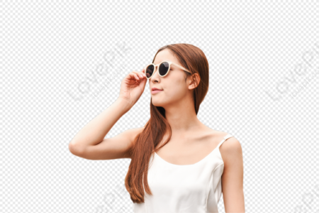 Fashion little girl clipart with bag and sunglasses, Vacation, travel –  MUJKA CLIPARTS