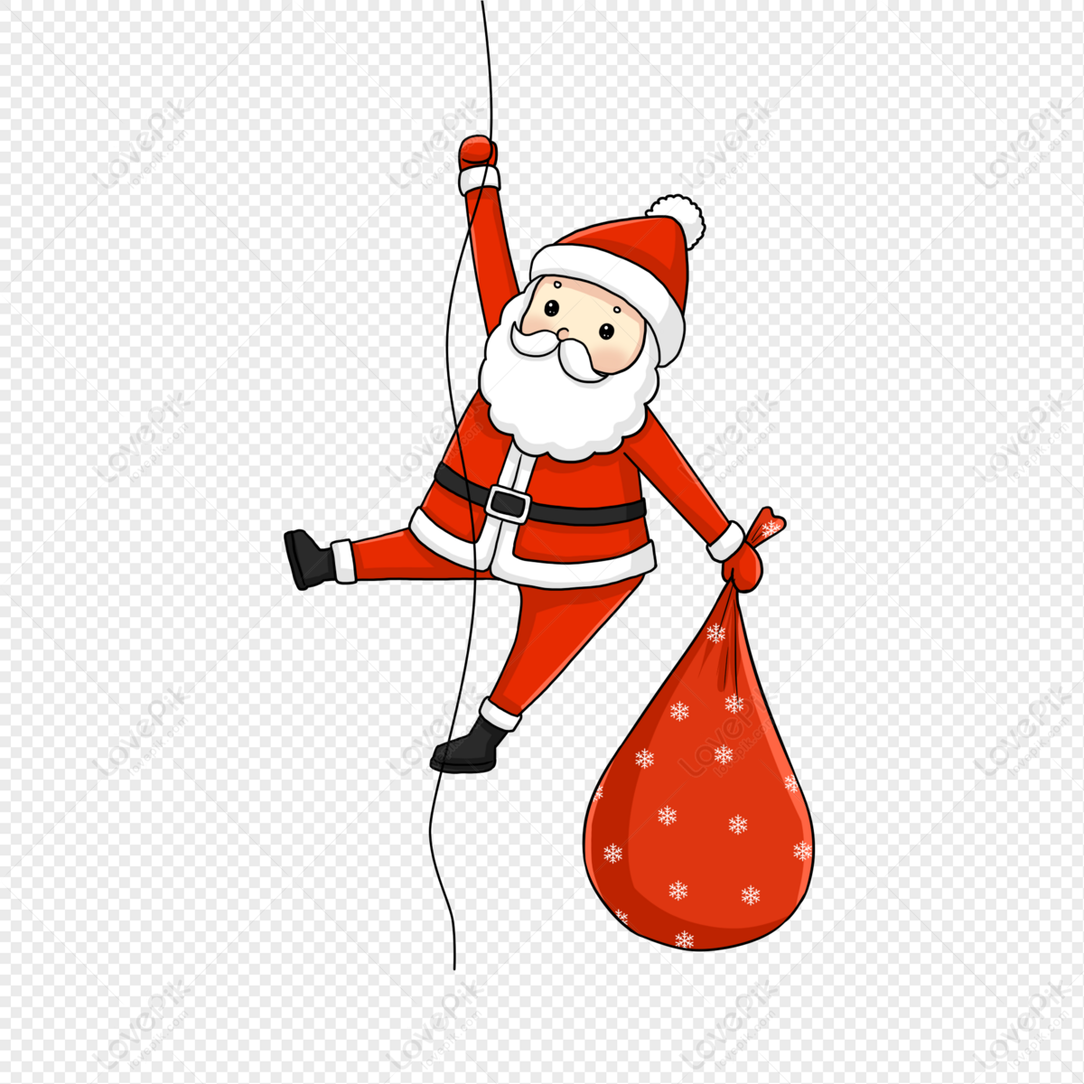 Santa Claus, Christmas, Santa Claus, Give Gifts Free PNG And Clipart ...