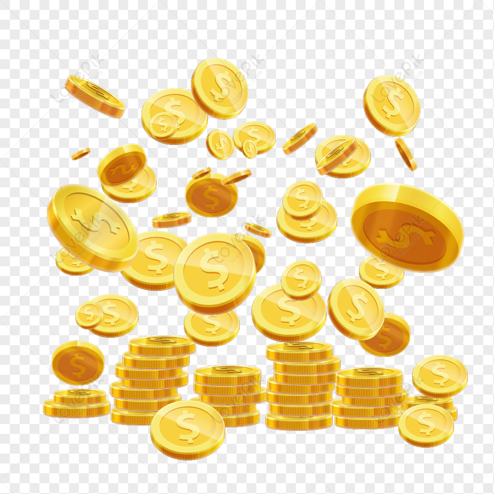 Scattered Gold Coins PNG Transparent Image And Clipart Image For Free  Download - Lovepik | 401663377