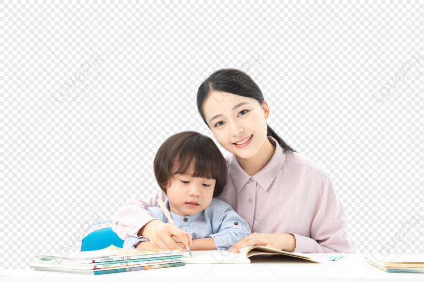 Teacher Guides Students To Learn, Son, Child, Mother PNG Transparent ...