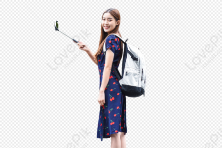 Selfie Girl PNG Images With Transparent Background | Free Download On  Lovepik