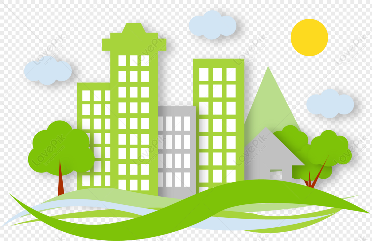 Green City PNG Images With Transparent Background | Free Download On Lovepik