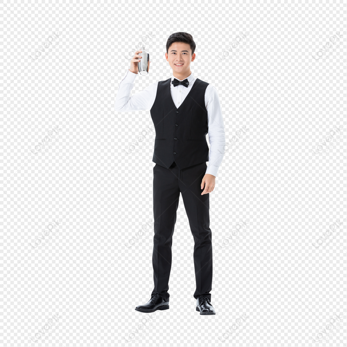 Bartender Image, Bartender Image, Characters, Waiter PNG White ...