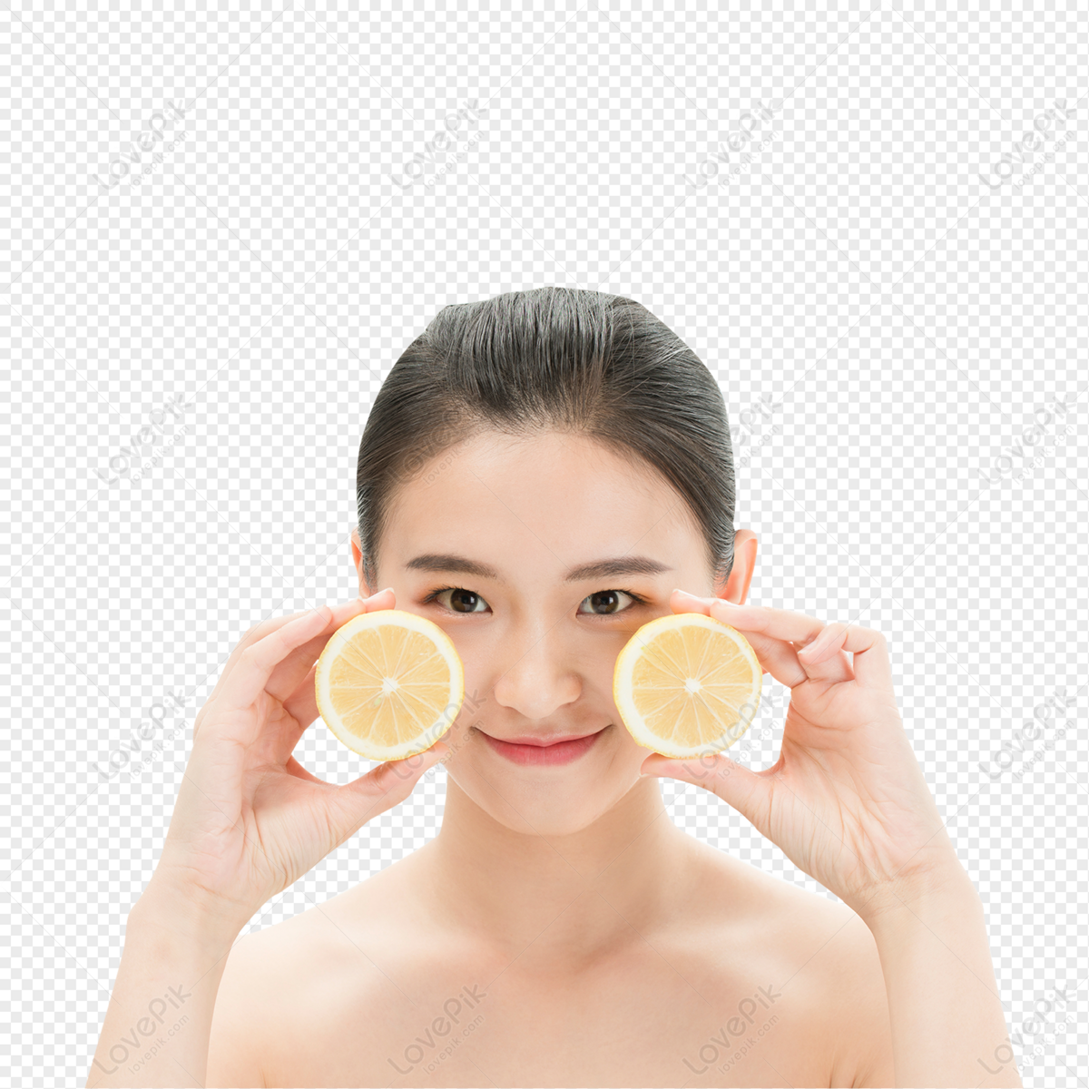 Lemon with face Royalty Free Vector Image - VectorStock