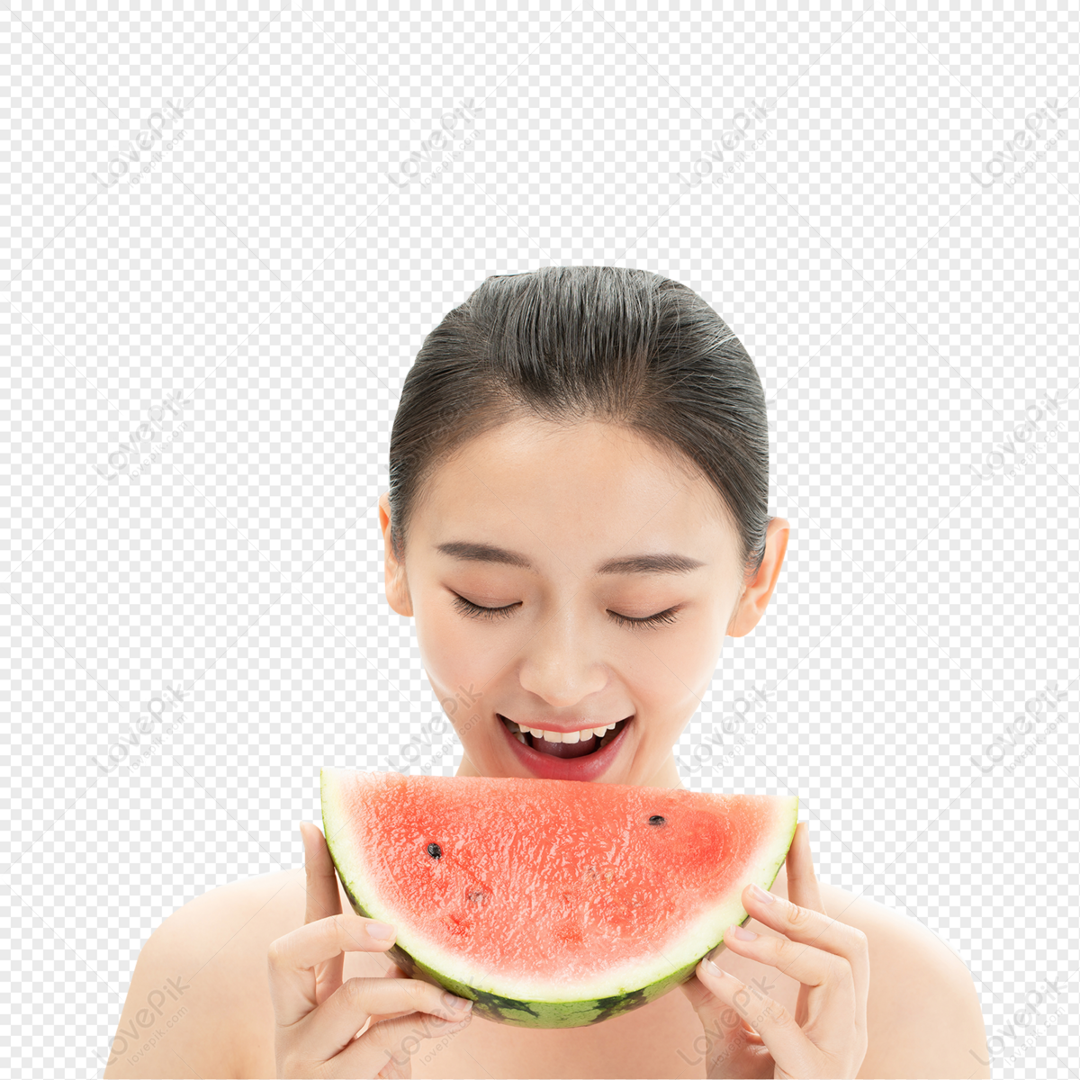 Woman Smashes Watermelon With Breast