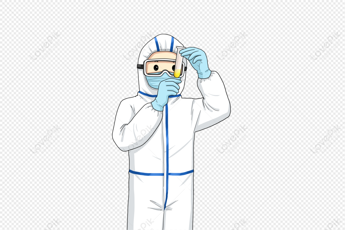 Doctor Vistiendo Ropa Protectora Haciendo Investigaci N Png Im Genes