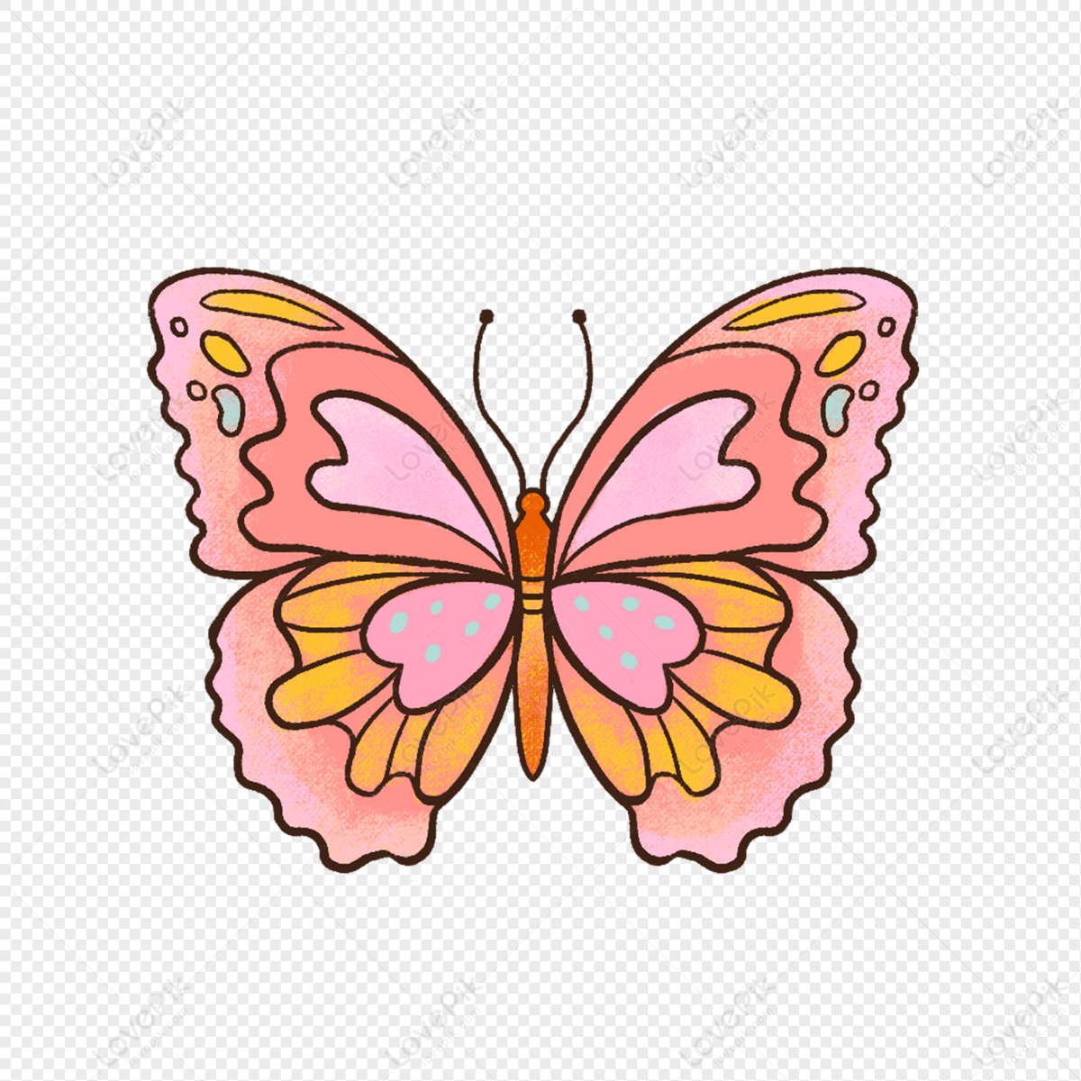 Flower Butterfly PNG Transparent Background And Clipart Image For Free  Download - Lovepik | 401698460