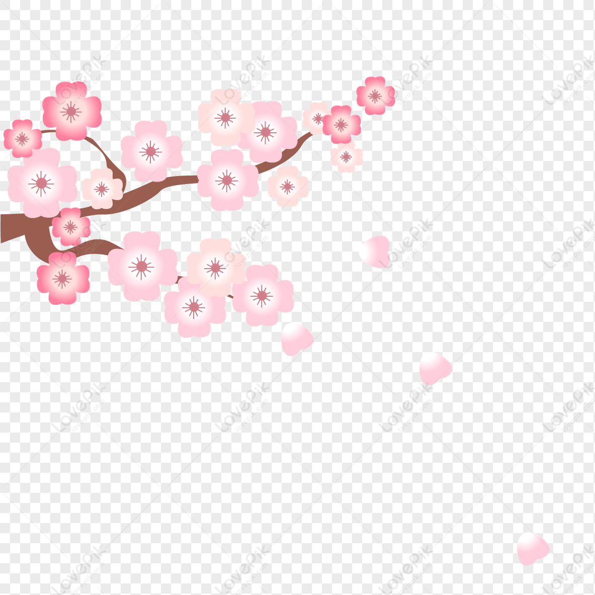 Flores Flotando PNG Imágenes Gratis - Lovepik