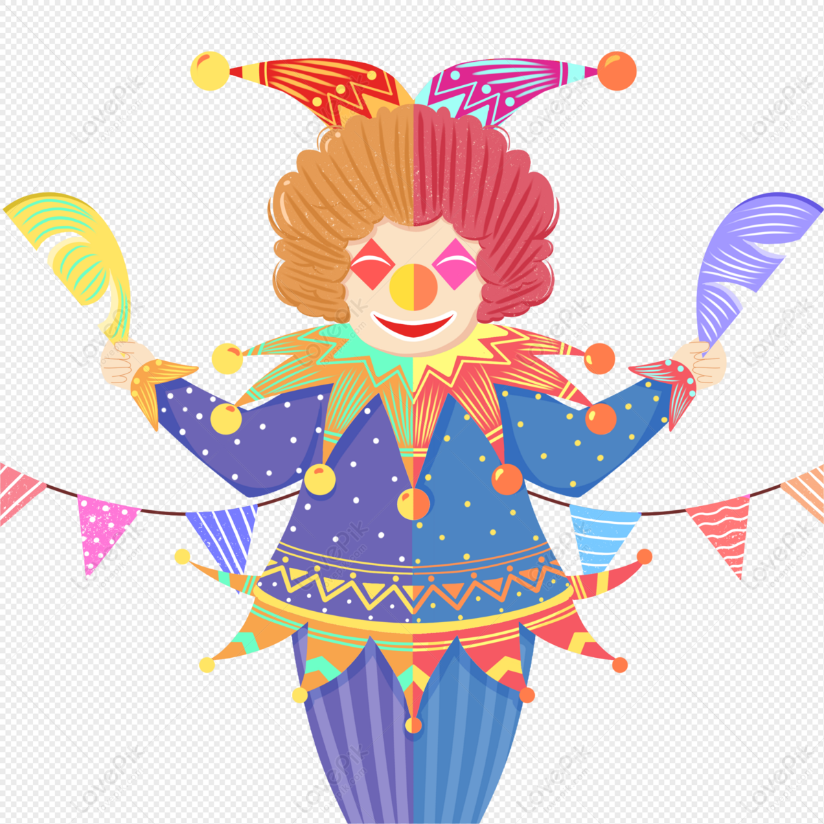 Funny Mask Clown PNG Free Download And Clipart Image For Free Download -  Lovepik | 401696943