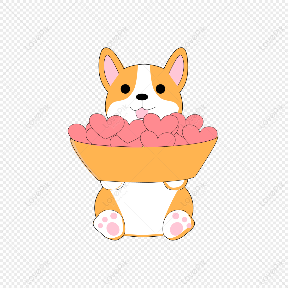 Boyish Cutest Happy Anime Puppy Dog