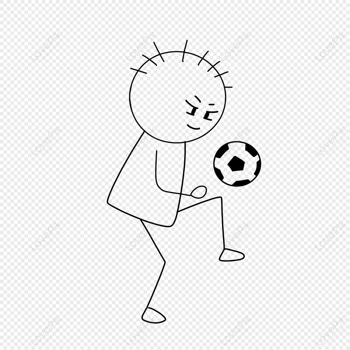 儿童足球运动员图片-图行天下素材网