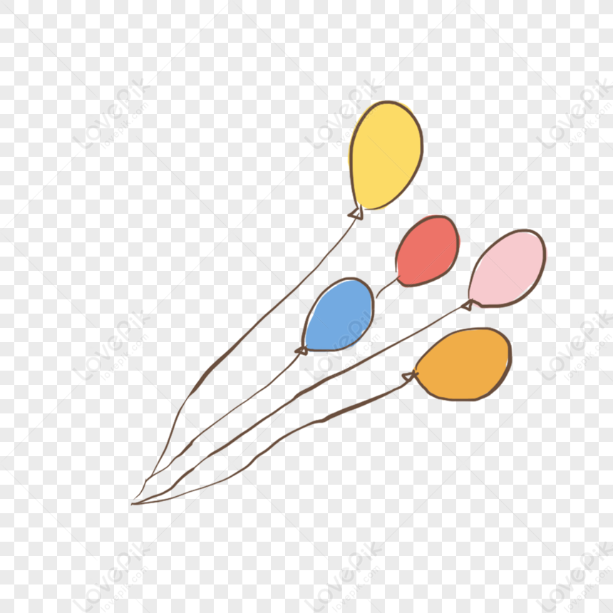 Balloon, Light White, Colorful Light, Balloon Cartoon PNG Transparent ...