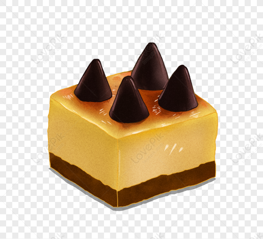 Desenho Bolo de Chocolate PNG para baixar grátis em alta resolução