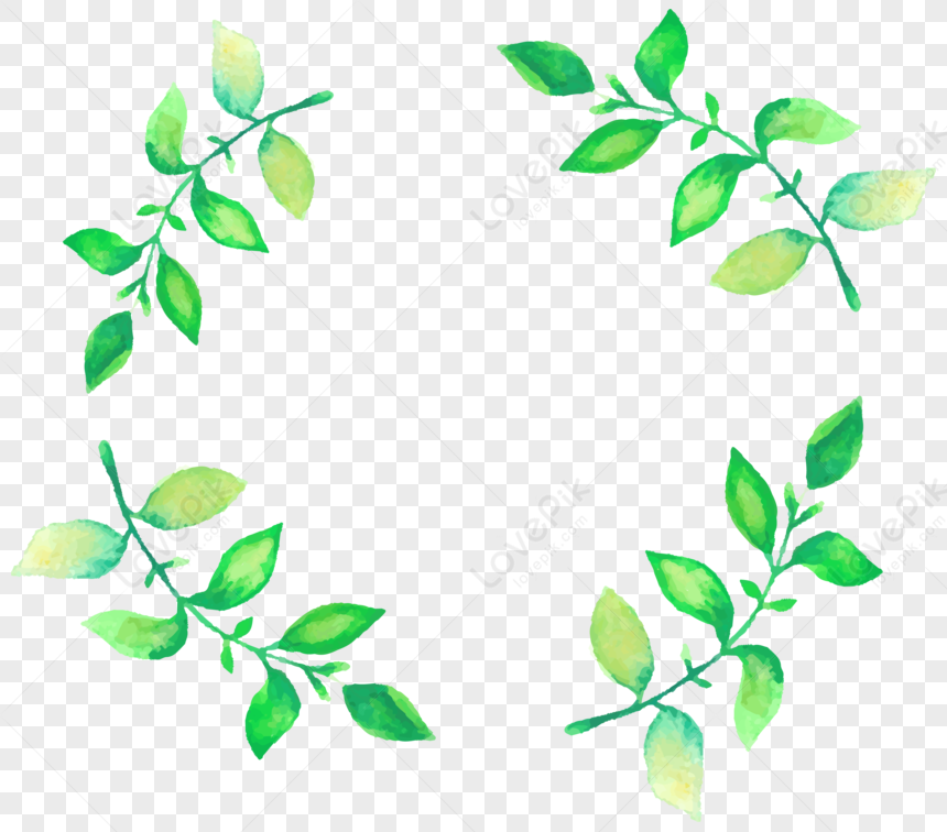 Hand Painted Vegetation PNG Hd Transparent Image And Clipart Image For ...