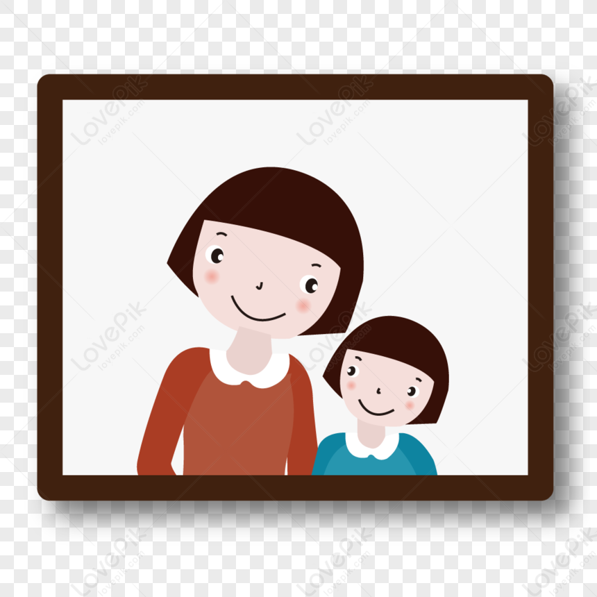 Mother Daughter Album PNG Transparent And Clipart Image For Free ...