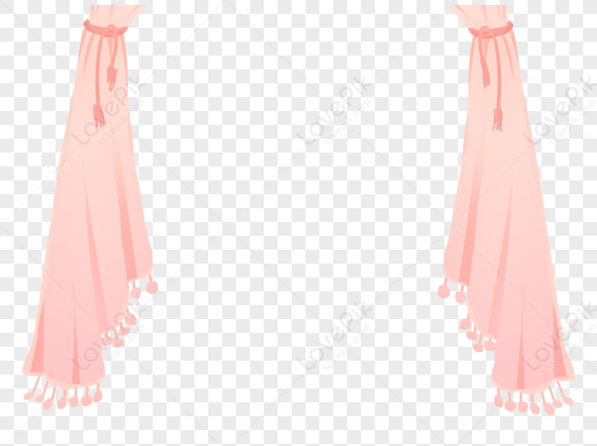 Pink Curtains Free PNG And Clipart Image For Free Download - Lovepik ...