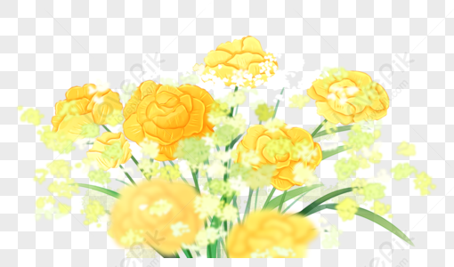 Yellow Flowers PNG Images With Transparent Background | Free Download On  Lovepik