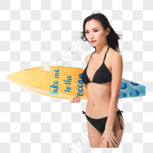 Black Bikini PNG Images With Transparent Background