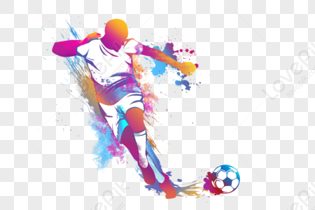 Colorful Football PNG Picture And Clipart Image For Free Download ...