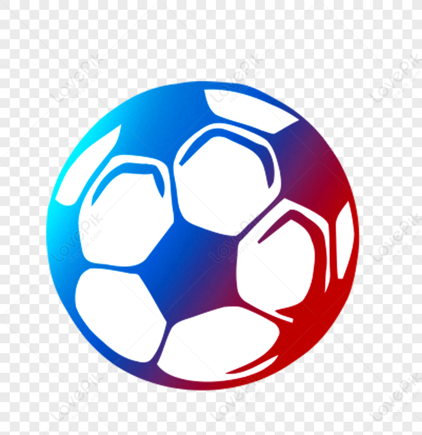 Amostra grátis colorido bola de futebol do logotipo impresso