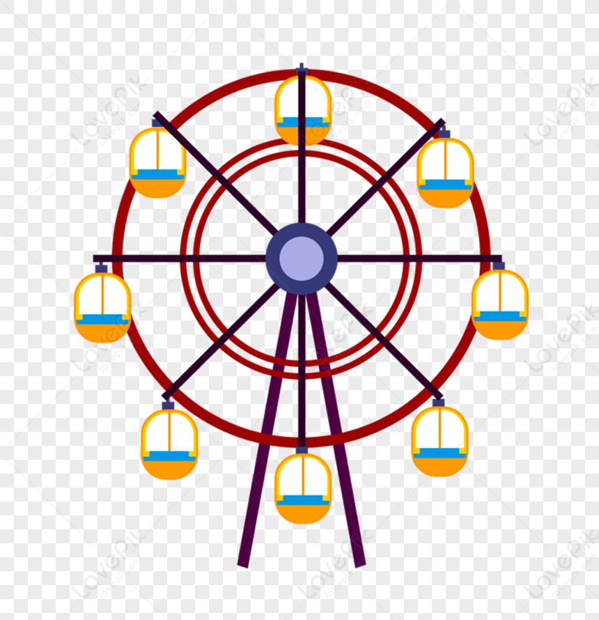 Ferris Wheel PNG Transparent Background And Clipart Image For Free ...