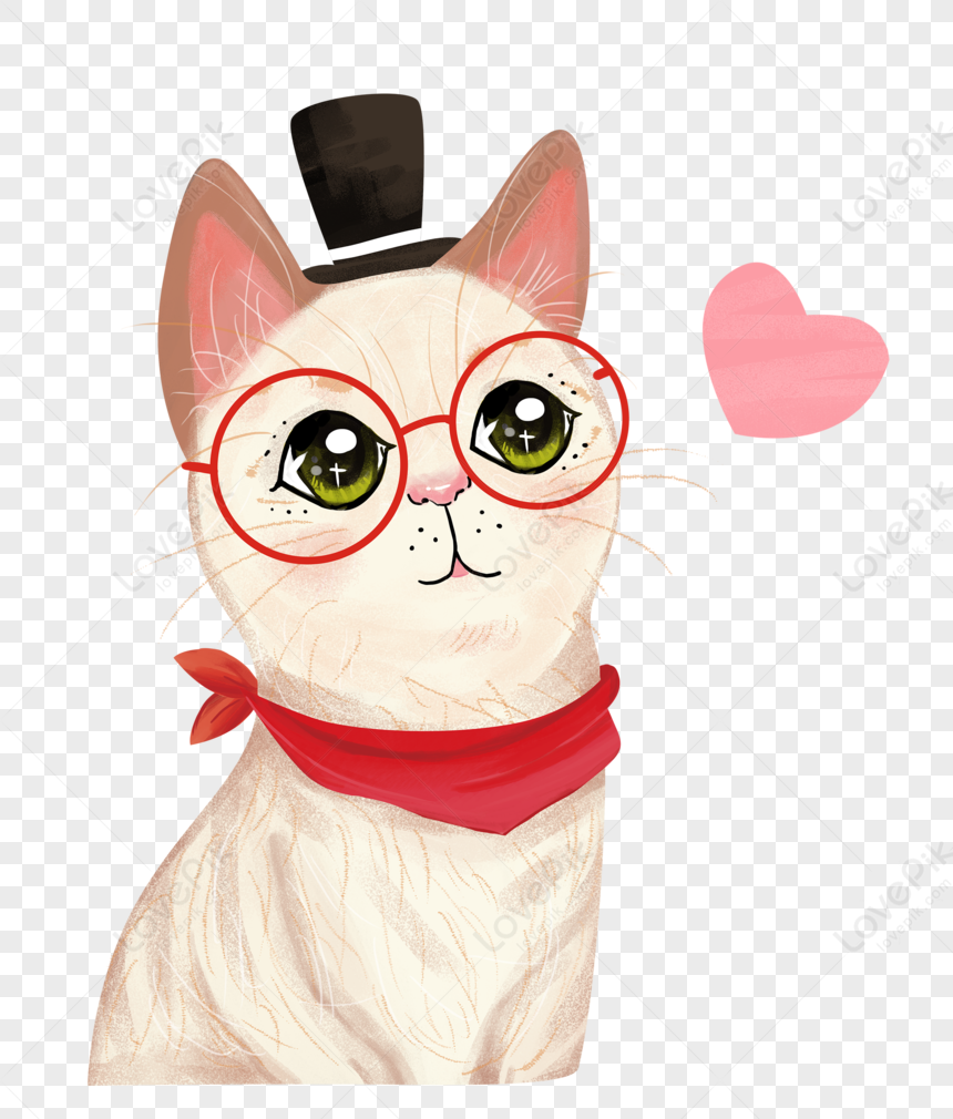 Hand Painted European Cat PNG Transparent Image And Clipart Image For ...