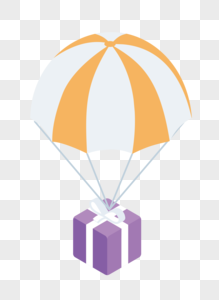 vector parachute png