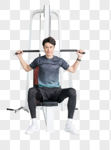 The Use Of Fitness Equipment In The Mens Gym PNG Images With Transparent  Background | Free Download On Lovepik