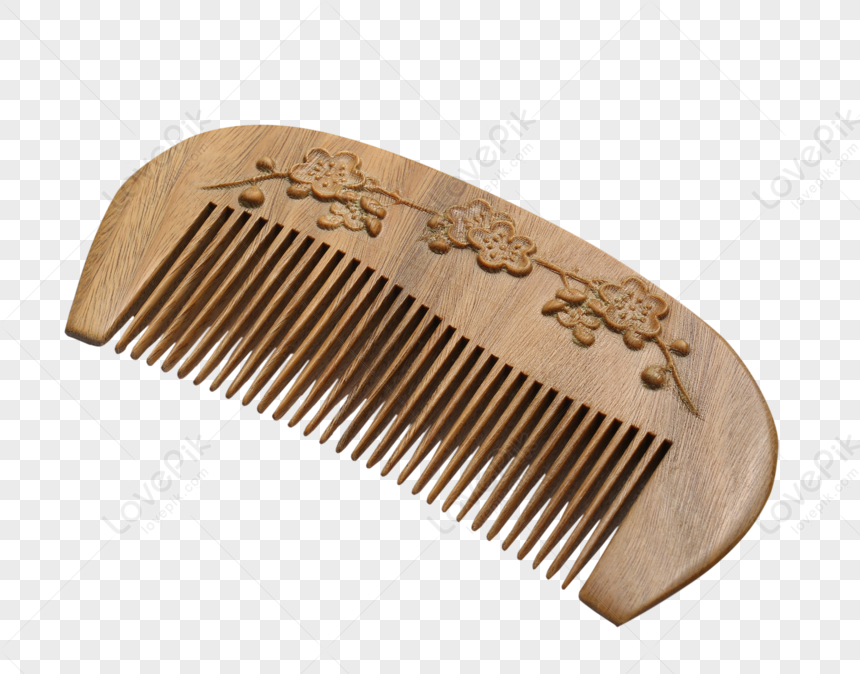 Wooden Comb, Comb Hair, Brush Wood, Handicrafts PNG Image And Clipart ...