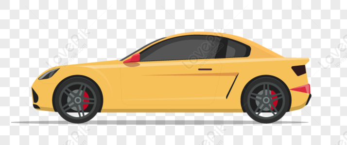 Yellow Car PNG Images With Transparent Background | Free Download On Lovepik