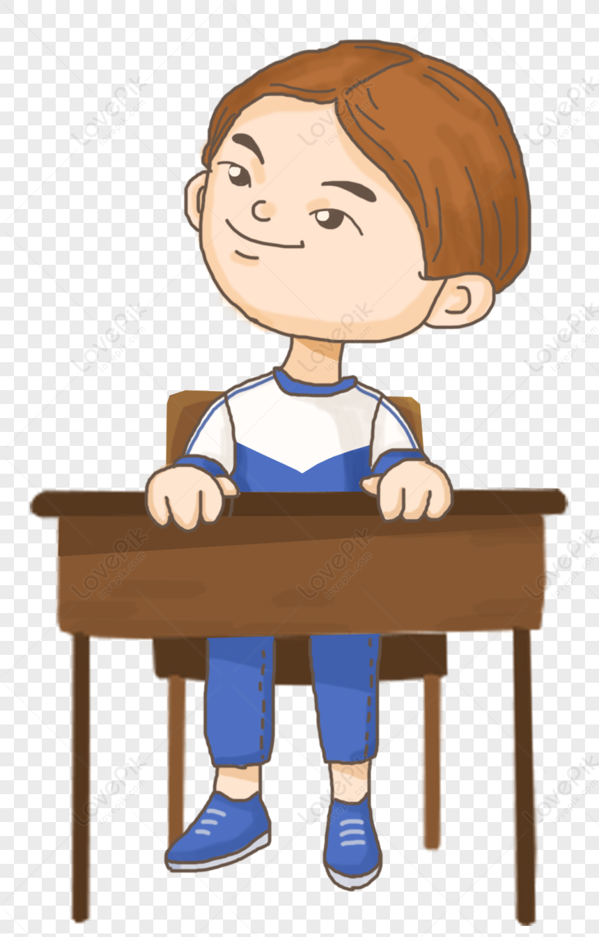 Student, Boy School, Cartoon School, Blue Boy PNG Transparent Image And ...