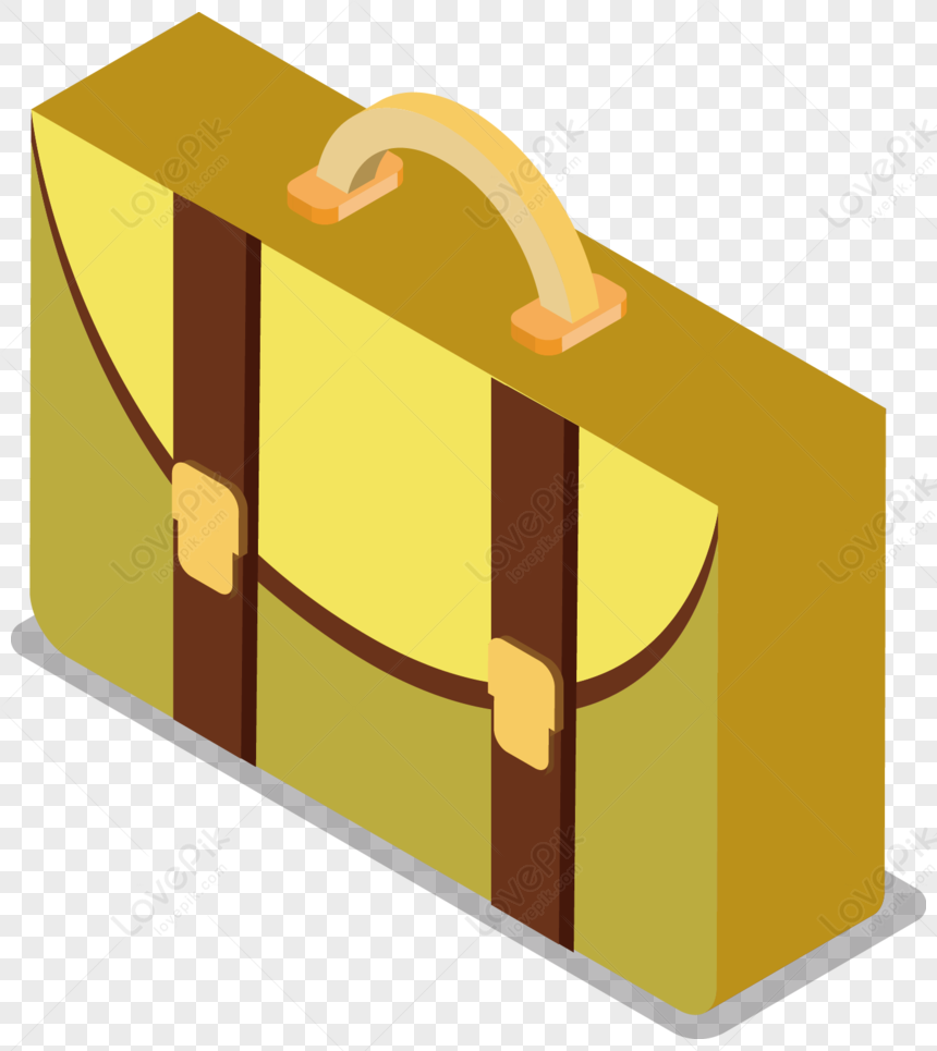 Trunk, Suitcase Travel, Gold Icon, Icon Suitcase PNG Transparent Image ...