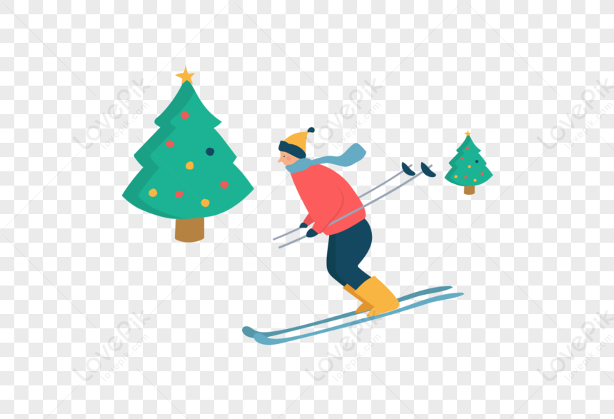 A Skier PNG Free Download And Clipart Image For Free Download - Lovepik ...