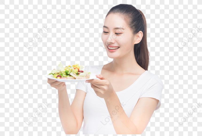 Beauty Diet Healthy Diet, Eating Light, White Woman, Eating Woman PNG ...