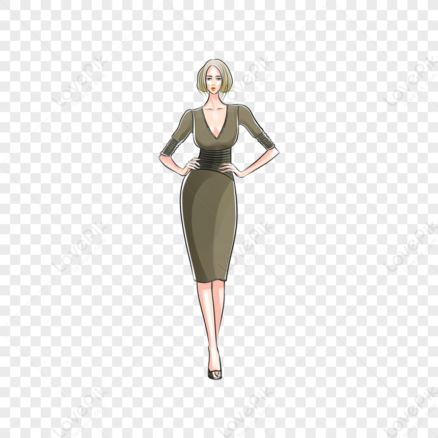 Fashion Girl PNG Hd Transparent Image And Clipart Image For Free Download -  Lovepik | 400958104