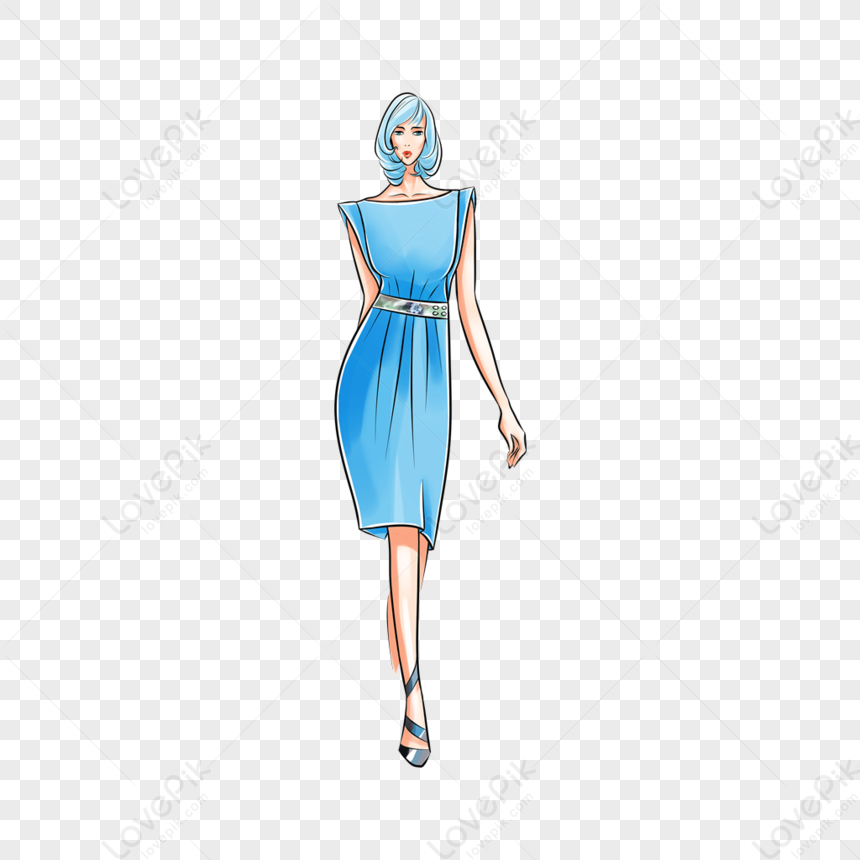 Fashion Girl, Dress Fashion, Fashion Woman, Fashion Illustration PNG Free  Download And Clipart Image For Free Download - Lovepik | 400958113