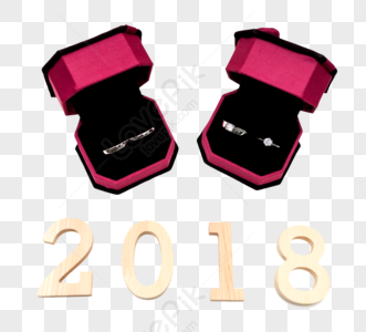 Anillo de boda 2018 PNG