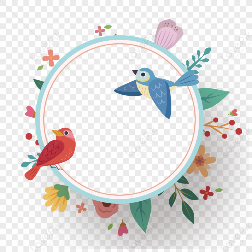 Birds Twitter And Fragrance Of Flowers PNG Hd Transparent Image And ...