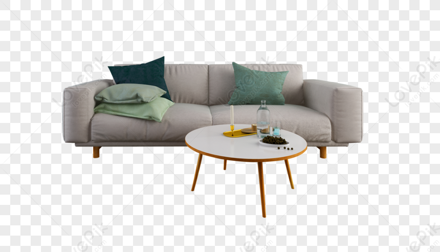 Group Furniture, Gray Green, Flat Furniture, Furniture Sofa PNG Image ...