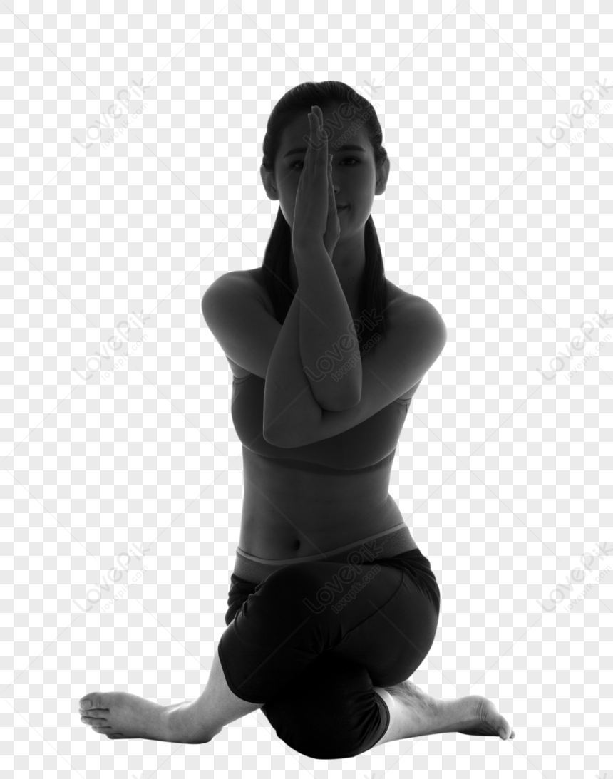 Hình ảnh Hình Bóng Nữ Yoga PNG Miễn Phí Tải Về - Lovepik