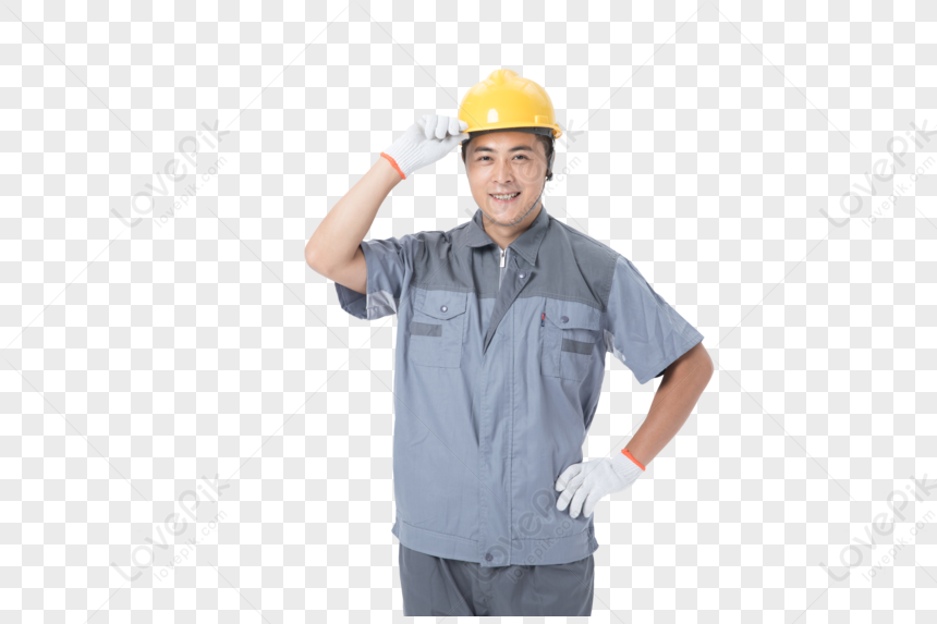 Workers Hand Held Safety Cap PNG Hd Transparent Image And Clipart Image ...