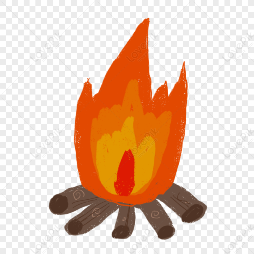 Ilustração De Fogo PNG , Desenho De Fogo, Fogo Desenhado à Mão