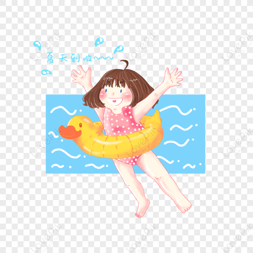 Go Swimming In Summer PNG Transparent Image And Clipart Image For Free ...