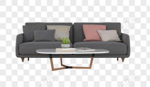 Group Furniture, Room White, Sofa White, Modern Room PNG Image And ...