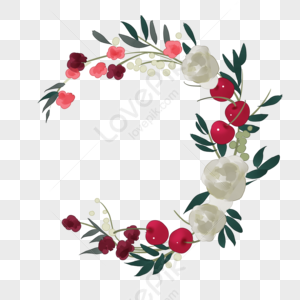 Ghirlande di fiori rosa clip Rose clipart, estate florals, arte