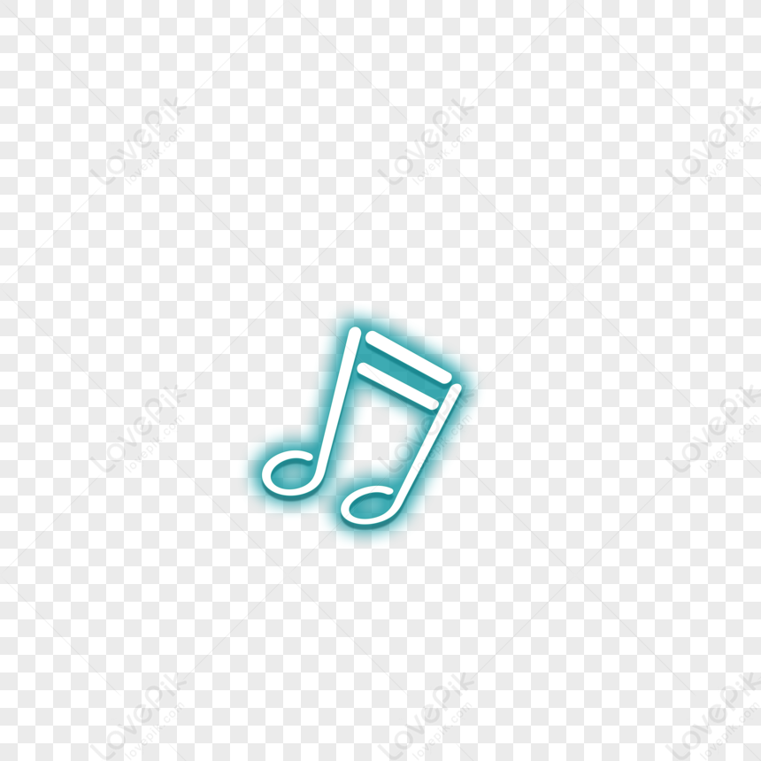 Blue Note Light Effect, Music Note, Icon Light, Light Music PNG ...