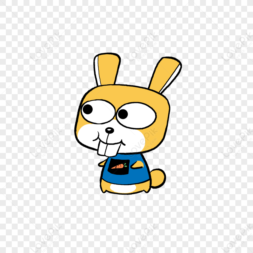 Cartoon Rabbit PNG Transparent And Clipart Image For Free Download -  Lovepik | 401083786
